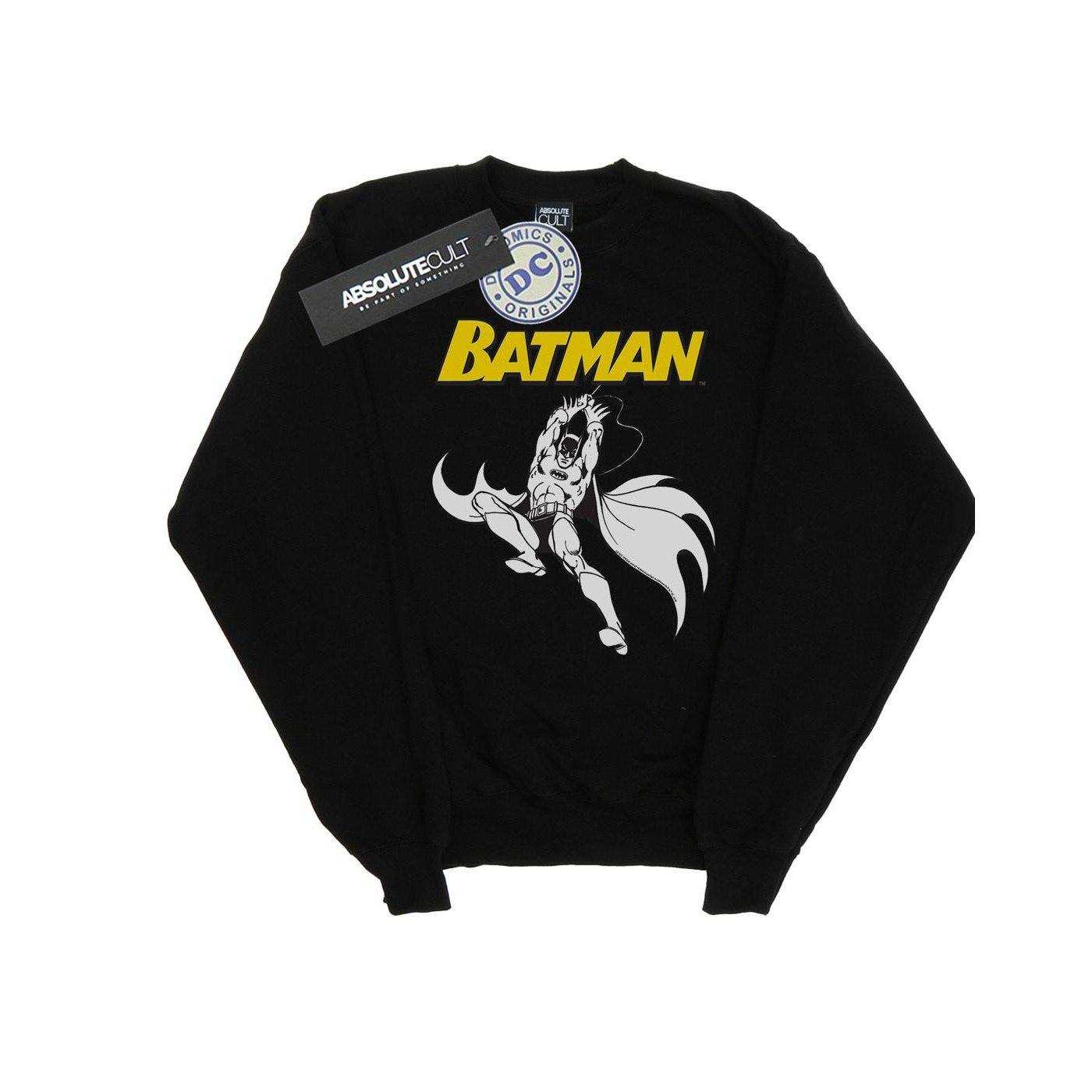 Image of Batman Jump Sweatshirt Jungen Schwarz 116