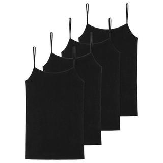 Schiesser  4er Pack 95/5 Organic Cotton - Spaghetti-Top 