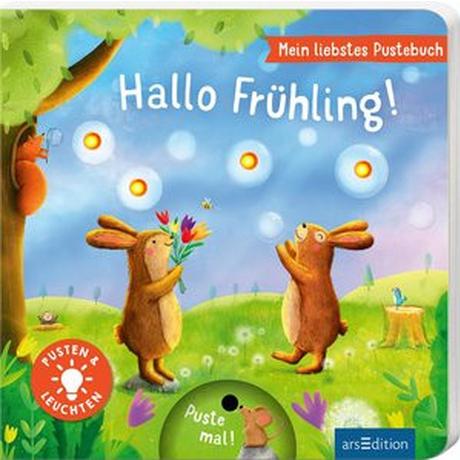 Mein liebstes Pustebuch - Hallo Frühling! Höck, Maria; Szmidt, Aleksandra (Illustrationen) Copertina rigida 