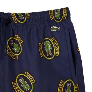 LACOSTE All Over Print Badeshorts  