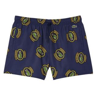 LACOSTE All Over Print Badeshorts  