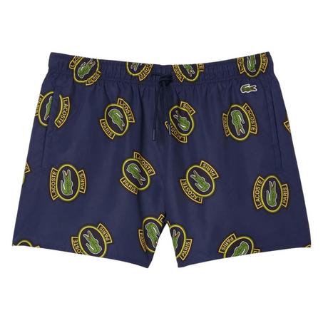 LACOSTE All Over Print Badeshorts  