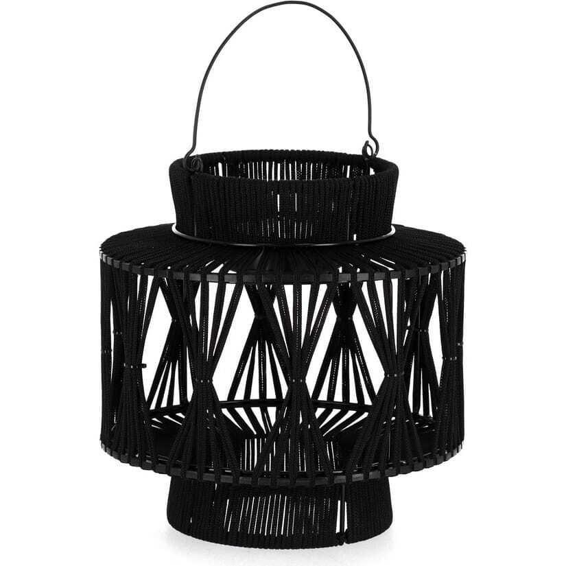 Image of Solarlaterne Nikhita Rund 28 Unisex Schwarz ONE SIZE