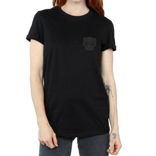 MARVEL  Black On Black TShirt 