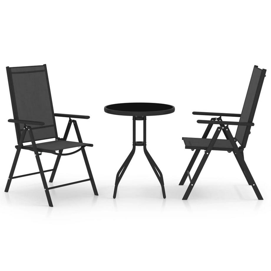 Ensemble de bistro aluminium