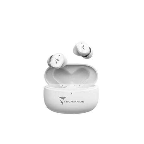 Techmade  Techmade Earbuds K111 Blanc 