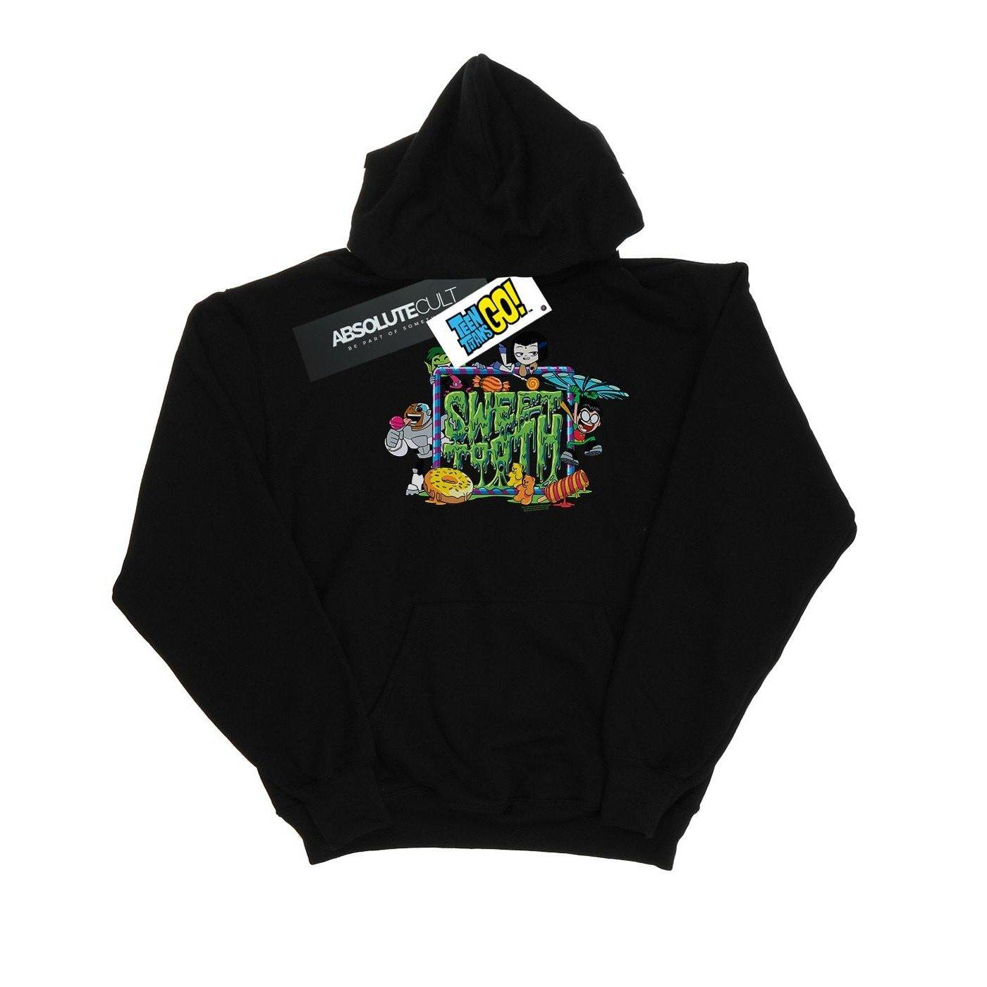 Image of Teen Titans Go Sweet Tooth Kapuzenpullover Mädchen Schwarz 152-158