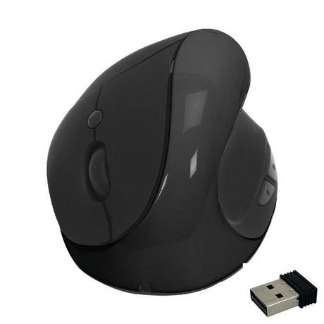 eStore  Souris d'ordinateur sans fil avec prise verticale et ergonomique 