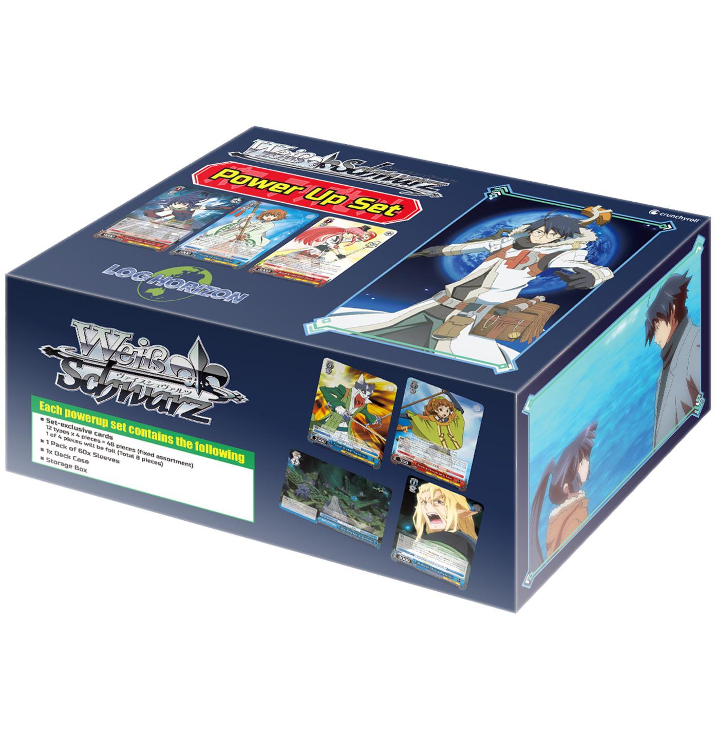 Bushiroad  Power Up Set Log Horizon Booster Display - Weiss Schwarz TCG - EN 