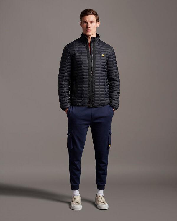 LYLE & SCOTT  giacca champion block quilted 