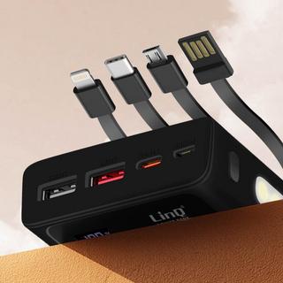 Avizar  25.800mAh 22.5W Powerbank LinQ Schwarz 