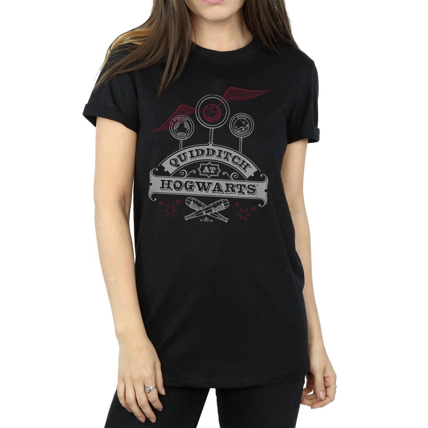 HARRY-POTTER  Tshirt QUIDDITCH AT HOGWARTS 