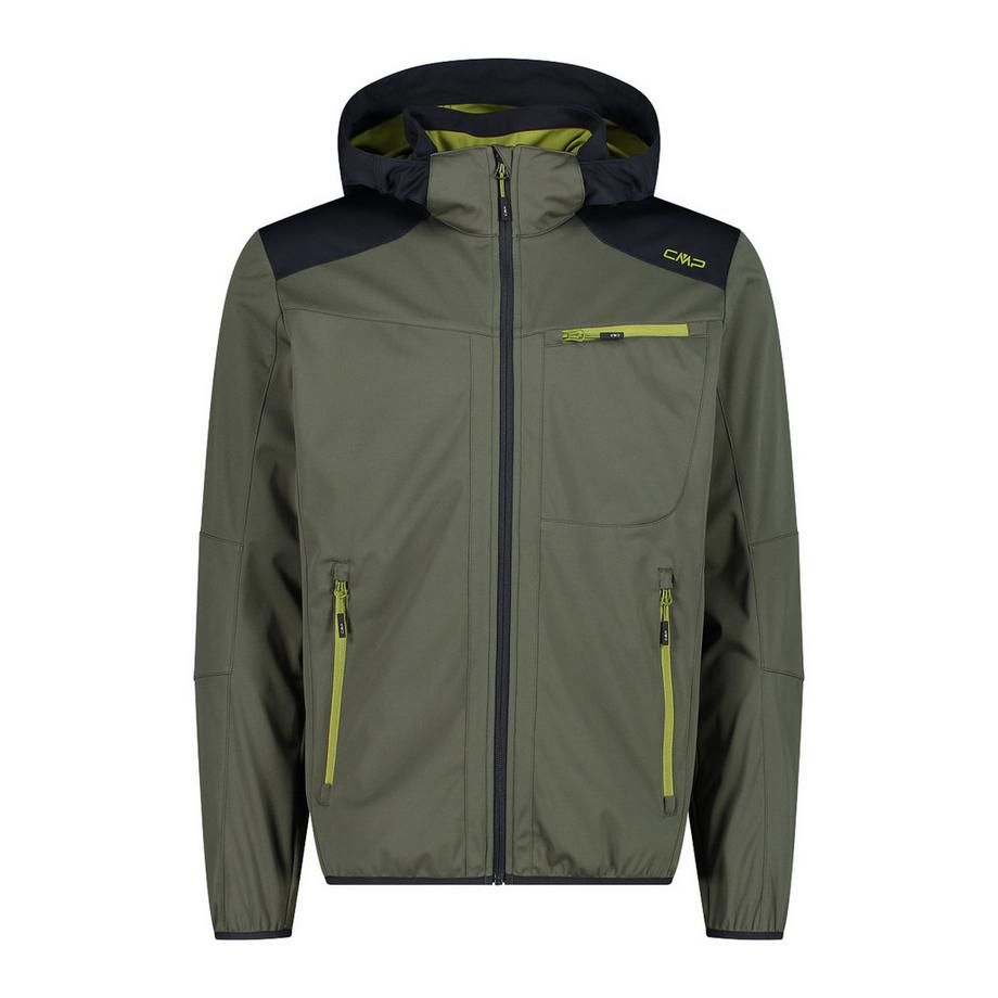 Wanderjacke mit Kapuze und Reißverschluss