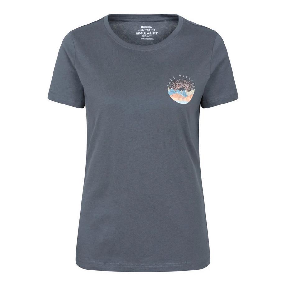 T-ShirtManches Courtes Motiftyle Montagne Fort William
