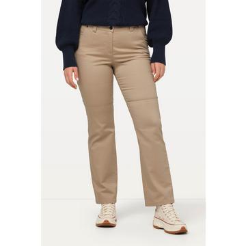 Jeans utility modello Mandy con taglio della gamba ampio e dritto, tasca in stile cargo