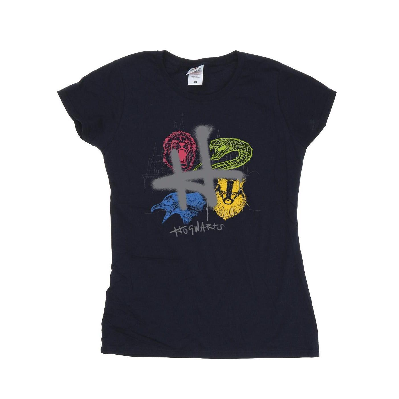 Image of Emblems H Spray Tshirt Damen Marine XL
