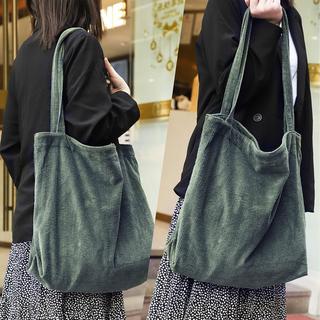 Only-bags.store  Umhängetasche Große Kapazität Cord Umhängetasche Retro Handtasche für den täglichen Gebrauch, Büro, Schulausflug und Einkaufen 