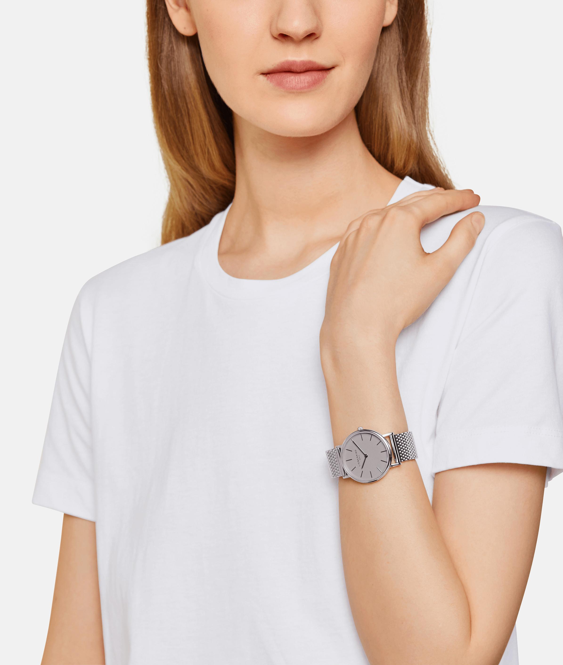 LIEBESKIND  Soft Grey Armbanduhr 