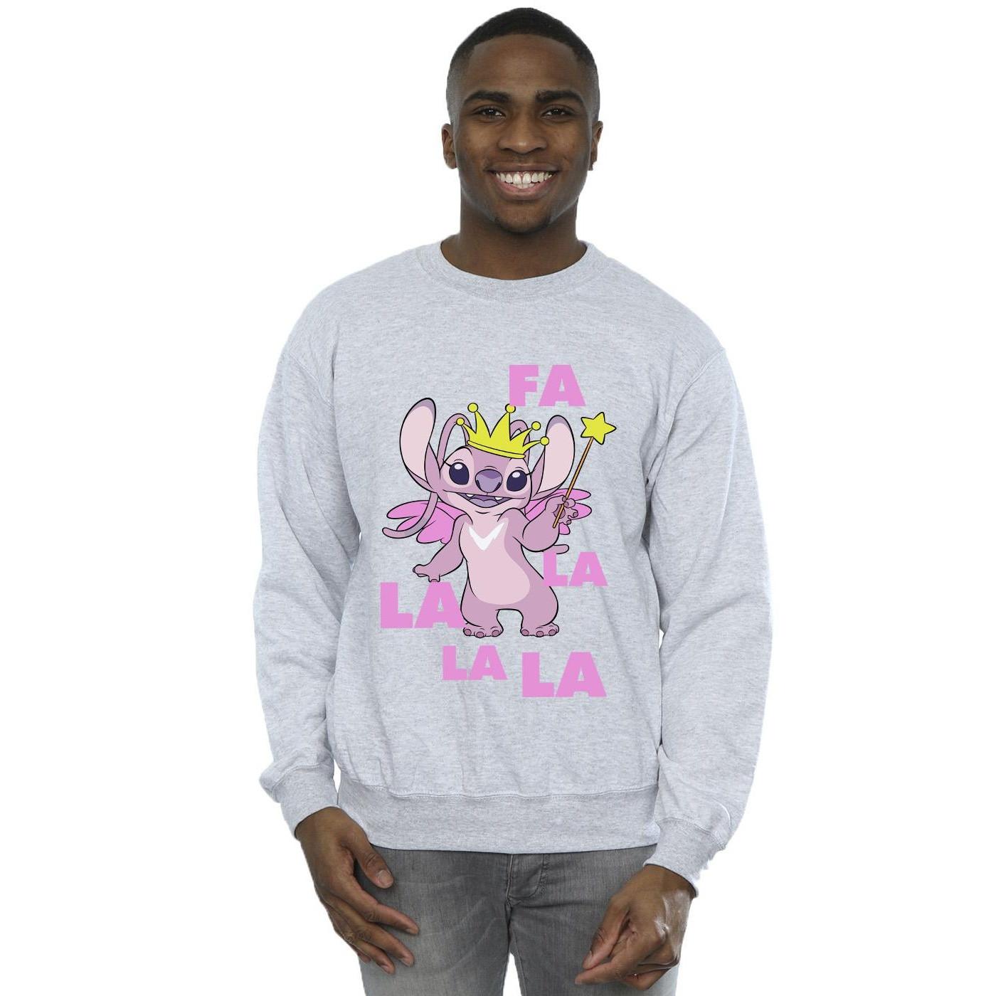 Disney  Angel Fa La La Sweatshirt 