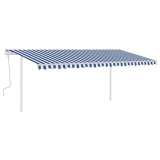 VidaXL Auvent rétractable tissu  