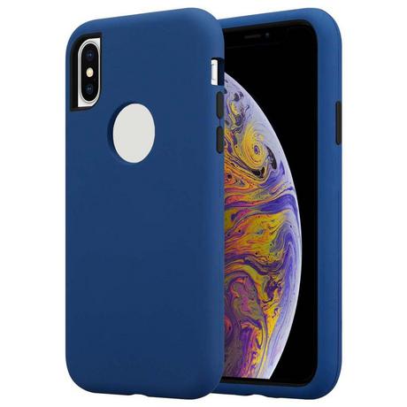 Cadorabo  Housse compatible avec Apple iPhone X / XS - Coque de protection hybride avec intérieur en silicone TPU et extérieur en plastique en 2 parties 