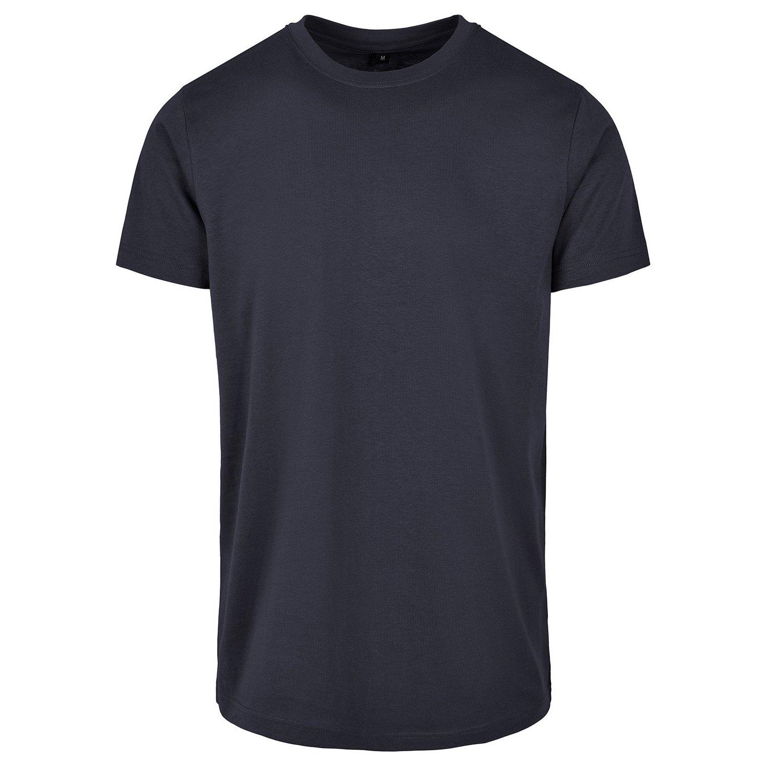 Image of Basic Tshirt Rundhalsausschnitt Herren Marine 5XL