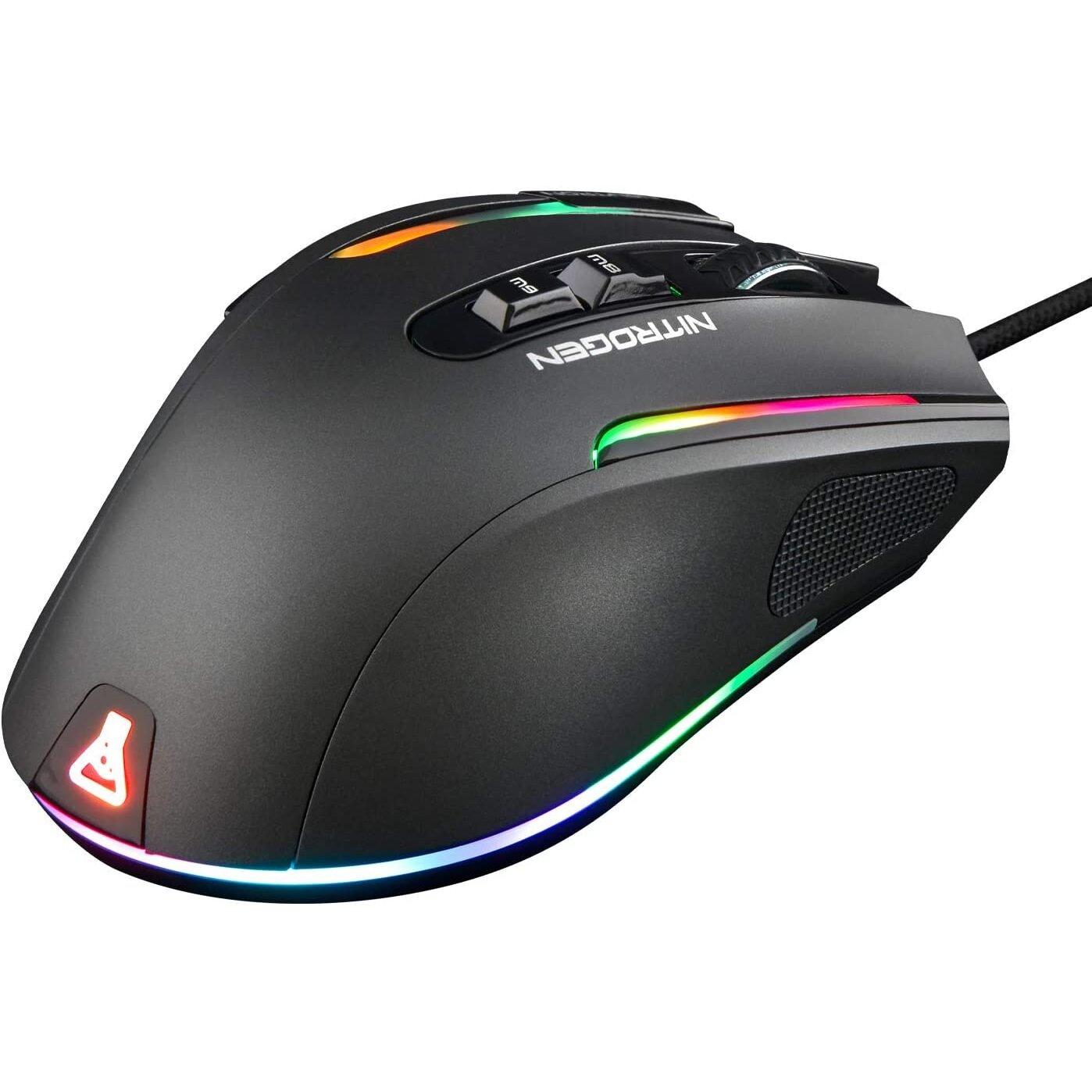 The G-Lab  Souris Gaming filaire Kult Nitrogen Neutron The G-Lab Noir 