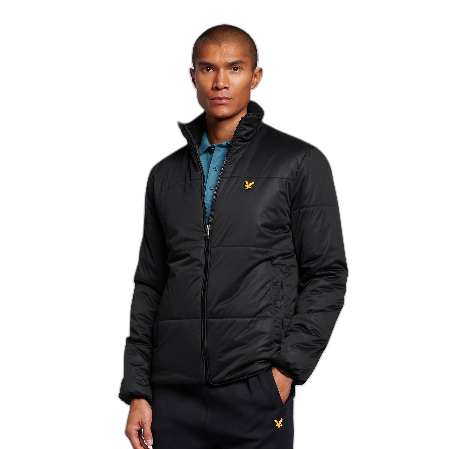 LYLE & SCOTT  daunenjacke ye & scott piping detai 