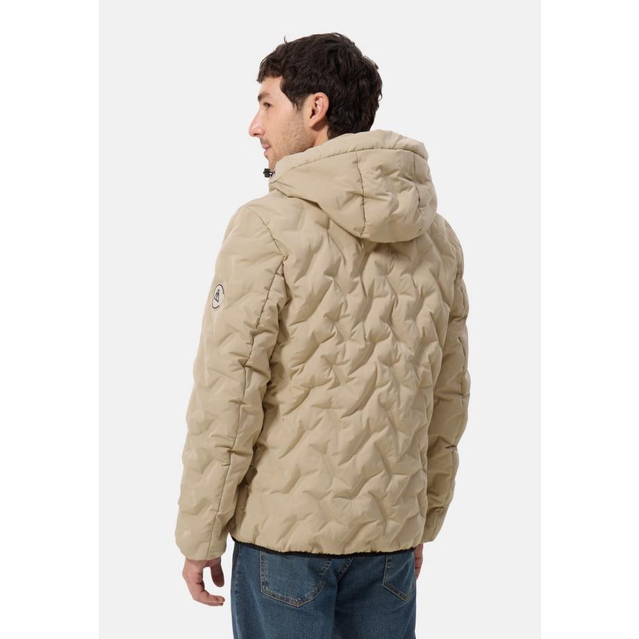 CASH-MERE.CH Giacca Padded con Cappuccio  