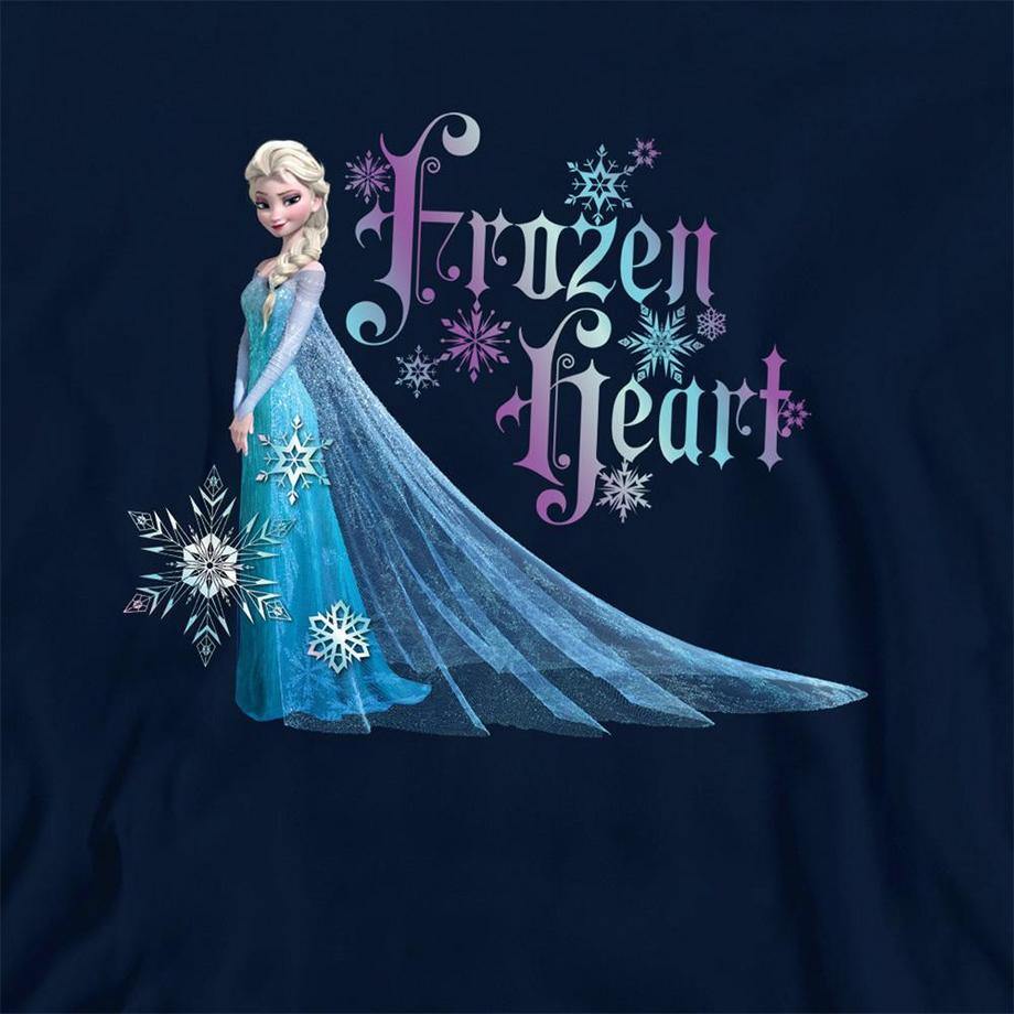 FROZEN  Sweat À Capuche Motif Elsa Heart 