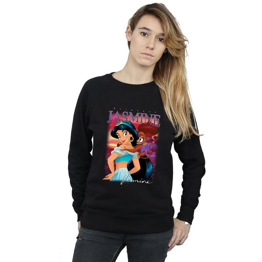 Aladdin Prinzessin Jasmin Grafik Print Sweatshirt  