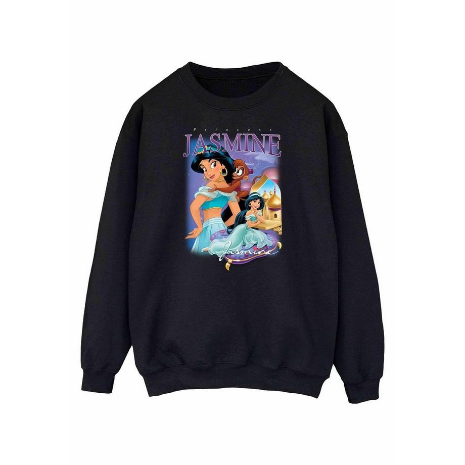 Aladdin Prinzessin Jasmin Grafik Print Sweatshirt  