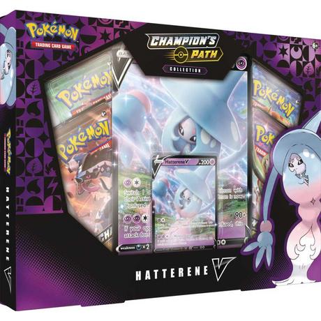 Pokémon  Champion's Path Hatterene V Collection Box 