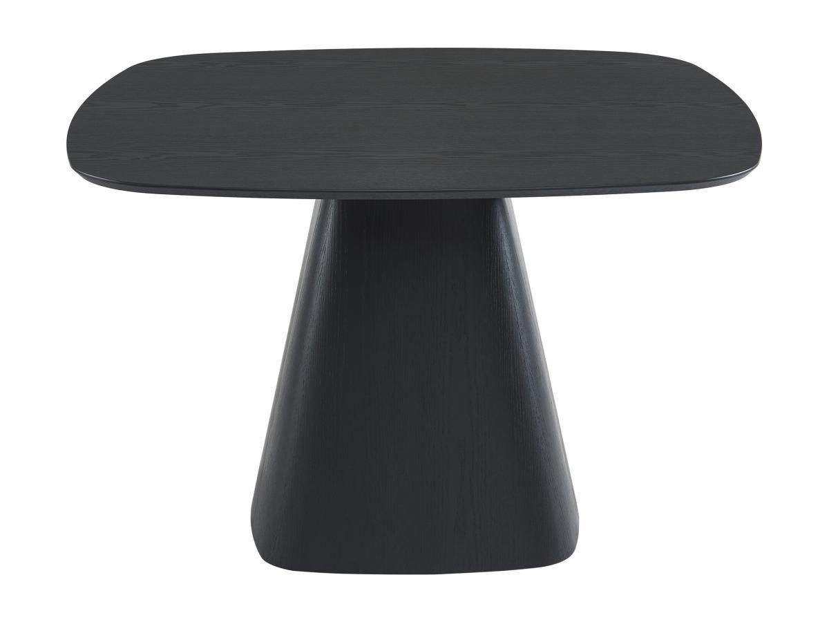 Vente-unique Tavolo da pranzo 4 coperti in MDF Nero  - MINAZELA  