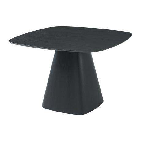 Vente-unique Tavolo da pranzo 4 coperti in MDF Nero  - MINAZELA  