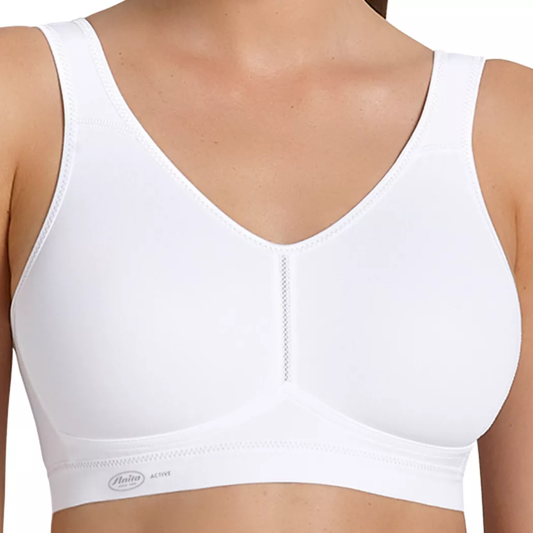 ANITA Soutien-gorge de sport pour femmes Light&Firm à maintien moyen blanc | 80F