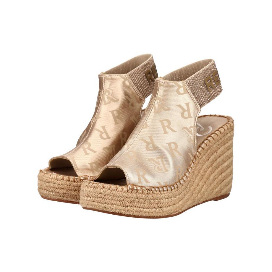 REPLAY Keilsandalette mit gewebter Sohle  