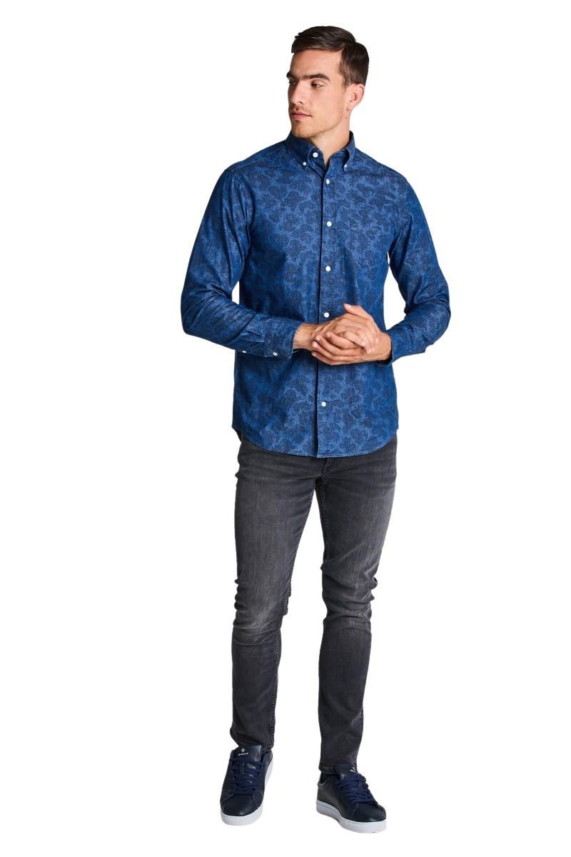 GANT Pailey Chambray Regular Fit Hemd  