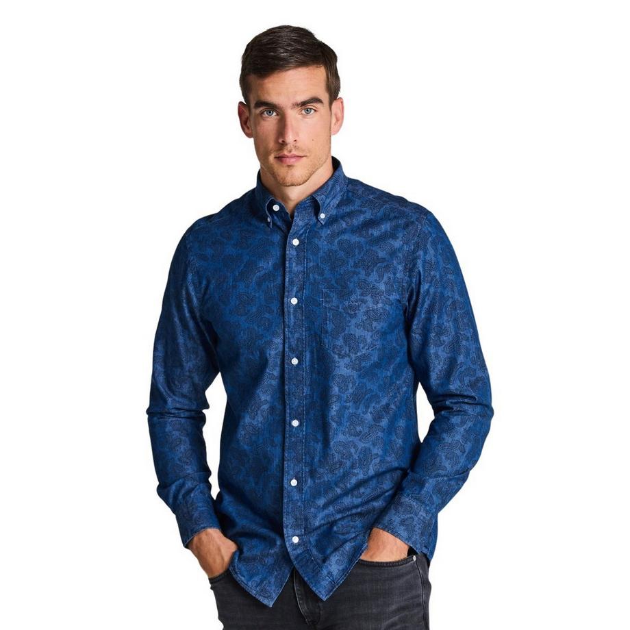 GANT Pailey Chambray Regular Fit Hemd  