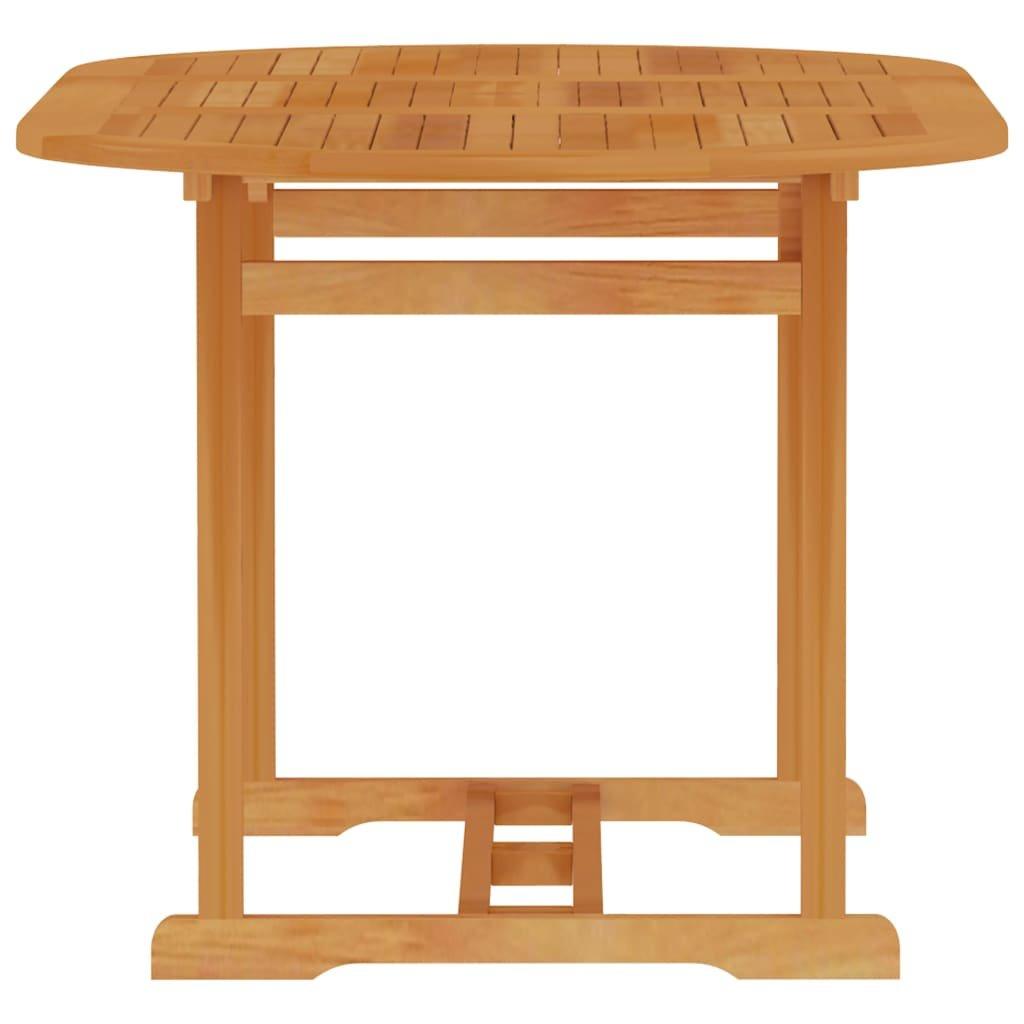 VidaXL Table de jardin teck  