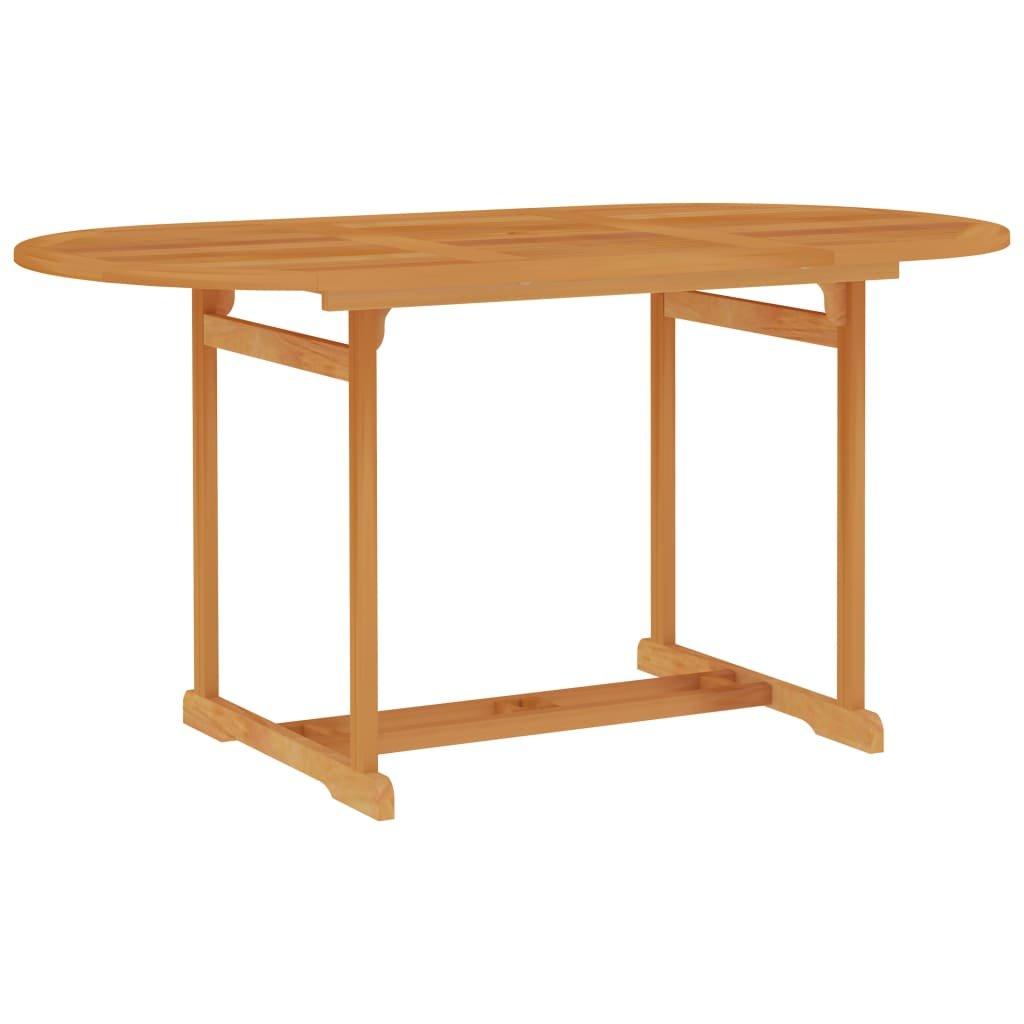 VidaXL Table de jardin teck  