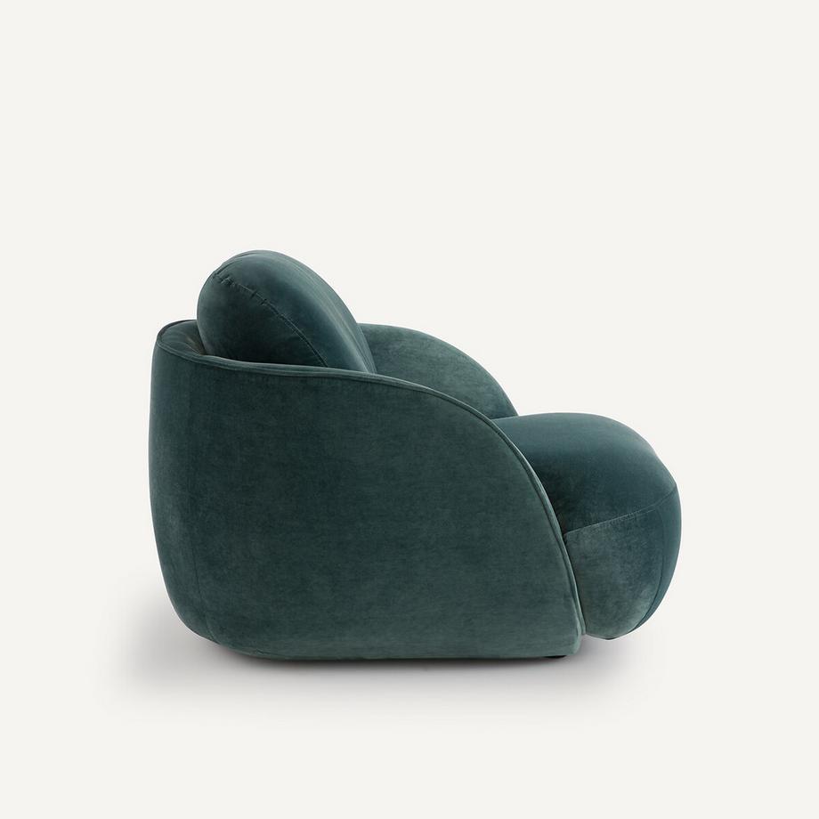 AM.PM Fauteuil boule XL velours  