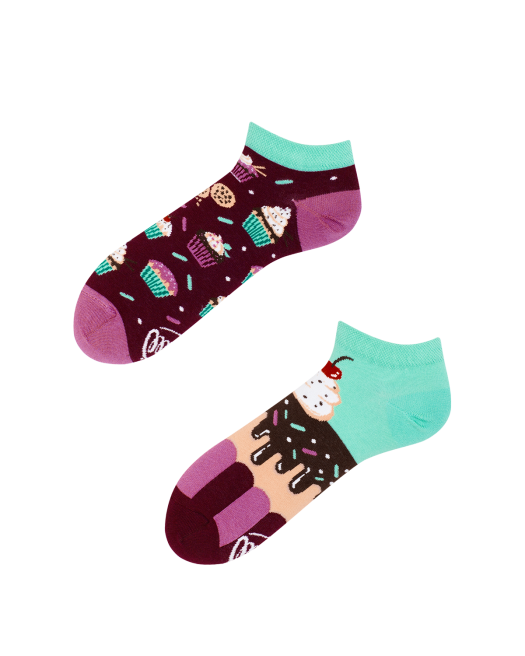 Image of The Cupcake Sneakersocks - Herren Multicolor 39-42