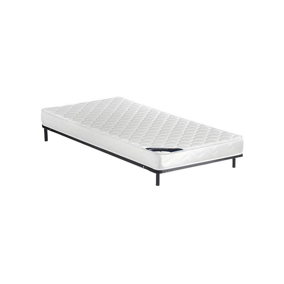 Ensemble cadre à  lattes + matelas mousse DANAE de DREAMEA épaisseur