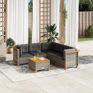 VidaXL Garten sofagarnitur poly-rattan  