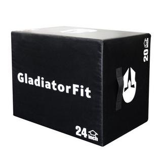 GladiatorFit  GladiatorFit 3-in-1 Schaumstoff-Sprung-Plyobox 