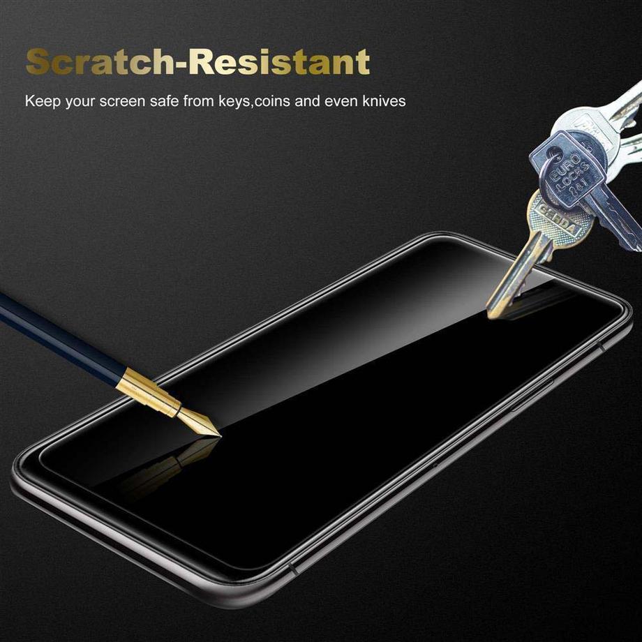 Cadorabo  Vollbild Display-Schutzglas für Apple iPhone 7  7S  8  SE 2020 - Schutzfolie 