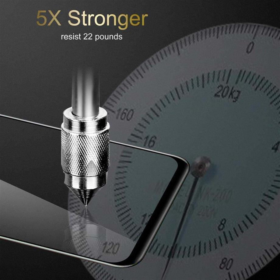 Cadorabo  Vollbild Display-Schutzglas für Apple iPhone 7  7S  8  SE 2020 - Schutzfolie 