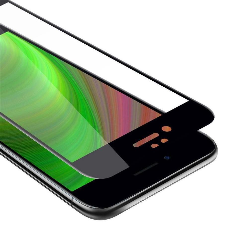 Cadorabo  Vollbild Display-Schutzglas für Apple iPhone 7  7S  8  SE 2020 - Schutzfolie 