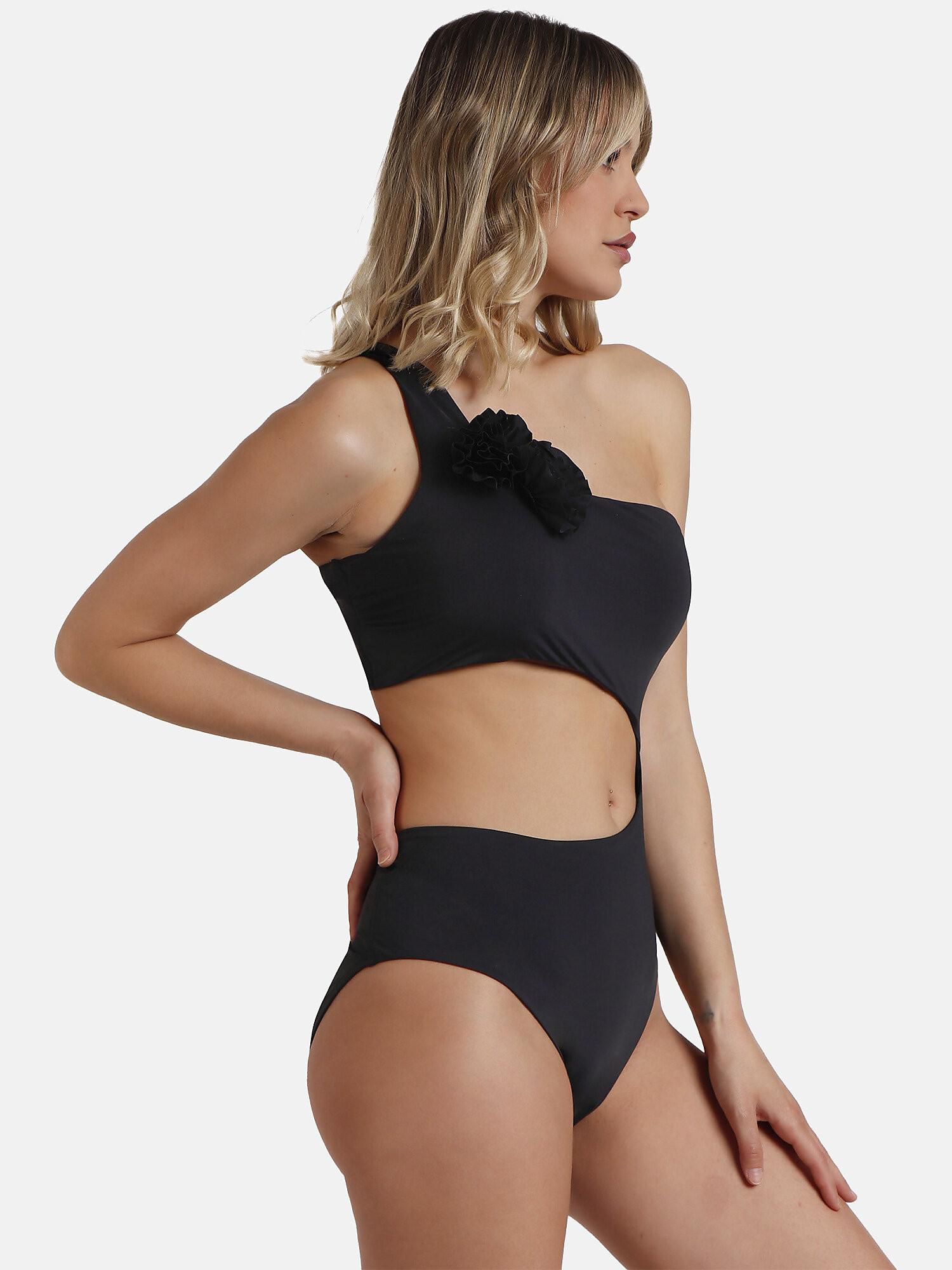 Admas  Maillot de bain 1 pièce asymétrique préformé Beach Style 